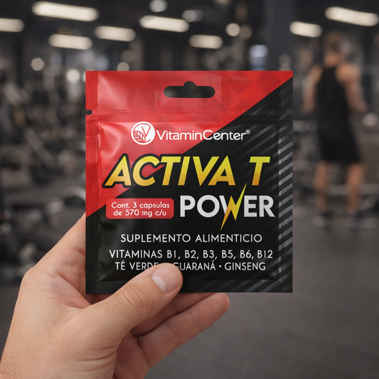Activa T (Suplemento Alimenticio) | Vitamin Center | 3 Cápsulas
