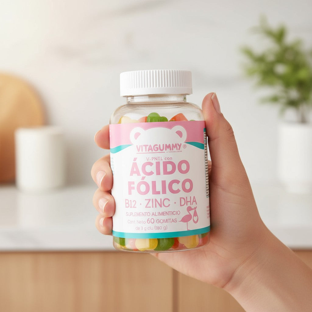Gomitas Ácido Fólico Prenatal