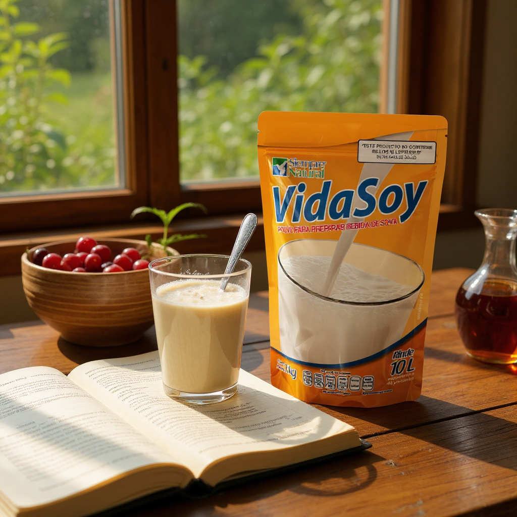 Leche de Soya VidaSoy Sabor Natural