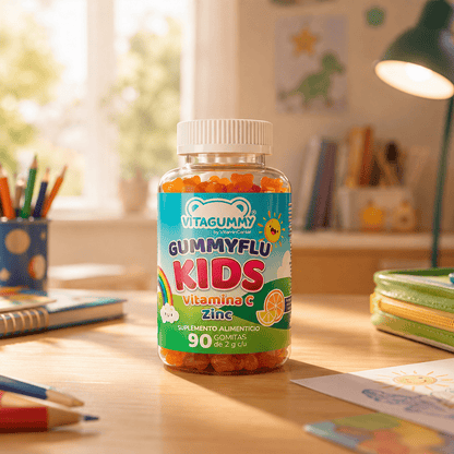 Gummyflu Kids (Suplemento Alimenticio) | Vitagummy | 90 Gomitas