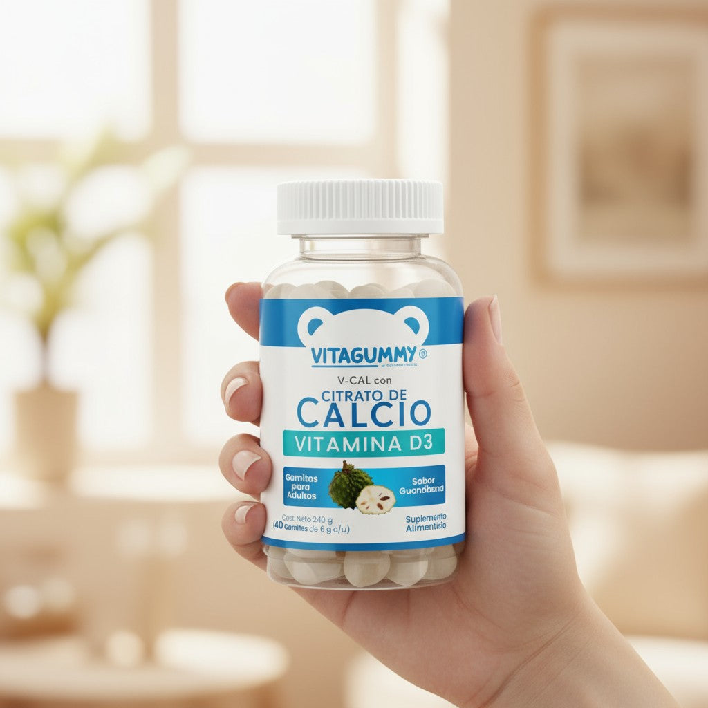 Gomitas Citrato de Calcio + D3