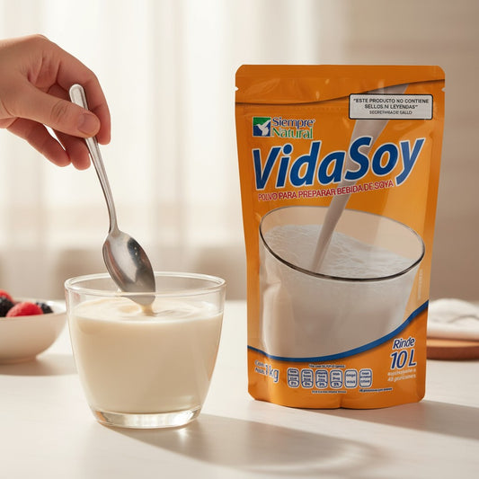 Leche de Soya VidaSoy Sabor Natural | Siempre Natural | 1 Kg