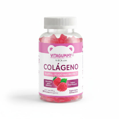 Gomitas Biotina, Colágeno