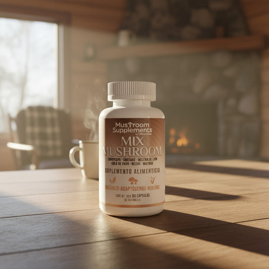 Mix Mushroom (Suplemento Alimenticio) | Mushroom Supplements | 60 Cápsulas