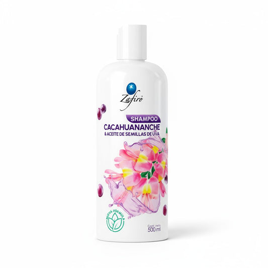 Shampoo Cacahuananche & Aceite de Semilla de Uva