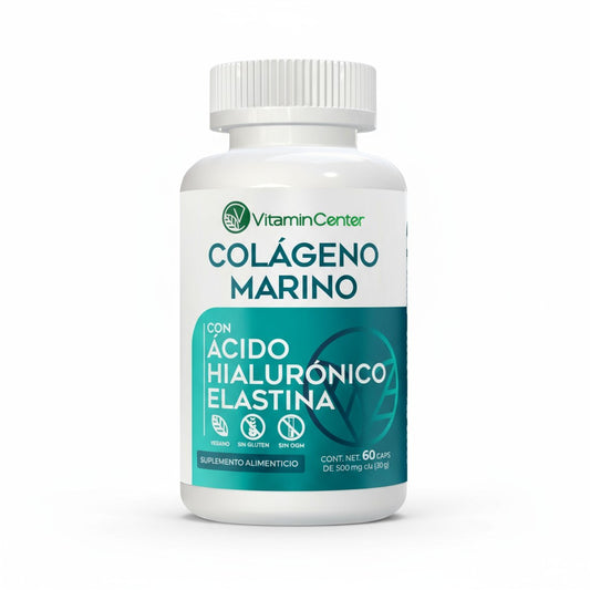Colágeno Marino, ácido Hialurónico, Elastina